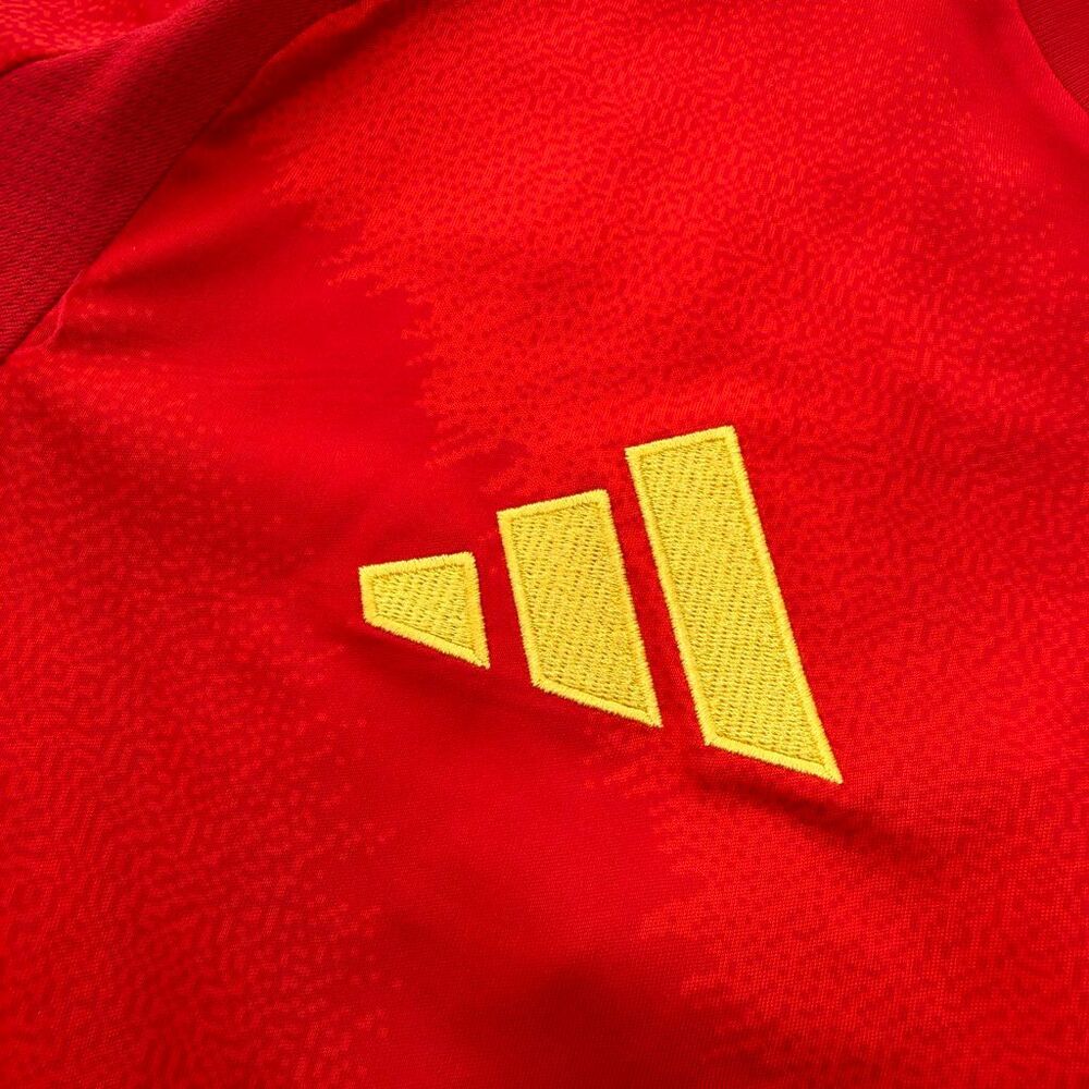 Adidas Spain National Team #17 Williams Jr Soccer Jersey Red NWT Size Medium - Picture 5 of 8